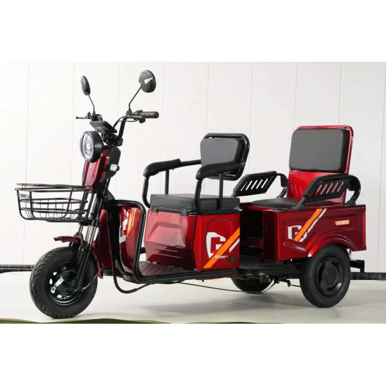 14インチ三輪自転車電動大人用三輪車人気商品3輪電動自転車3人乗り可能
