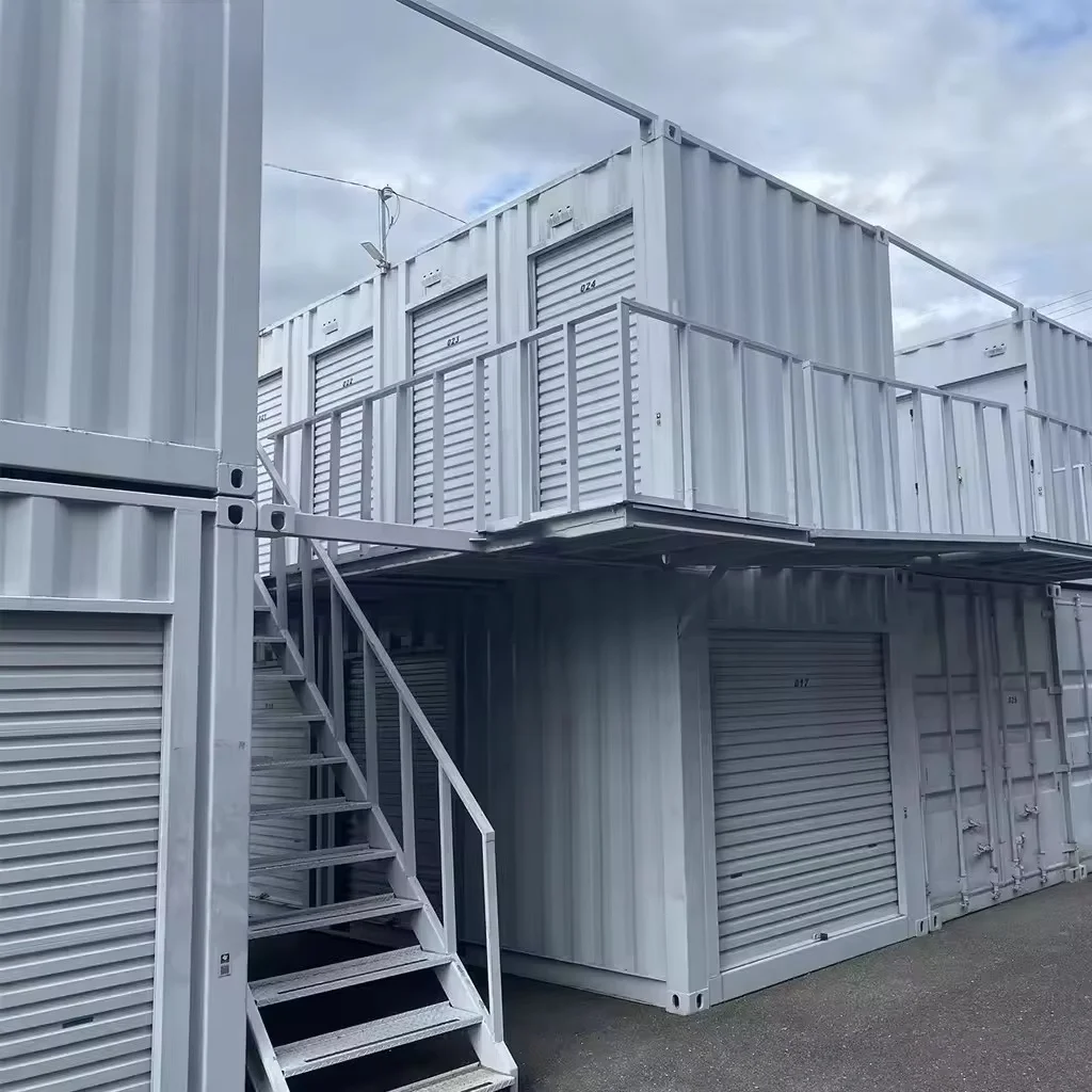 Large Self Storage Units Heavy-Duty Construction Shipping Container with Side Door