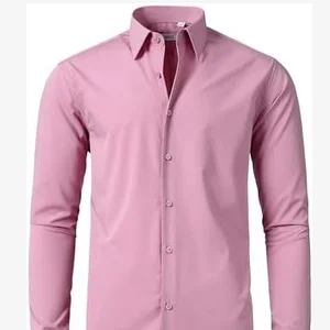 Customized Men's Casual Slim Long Sleeve Twill Autumn Shirt Solid Color Business Wear Durable and Anti-Wrinkle