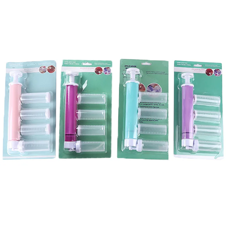 Manual Cake Spray Gun Mousse Cake Coloring Powder Sprayer Tube Baking