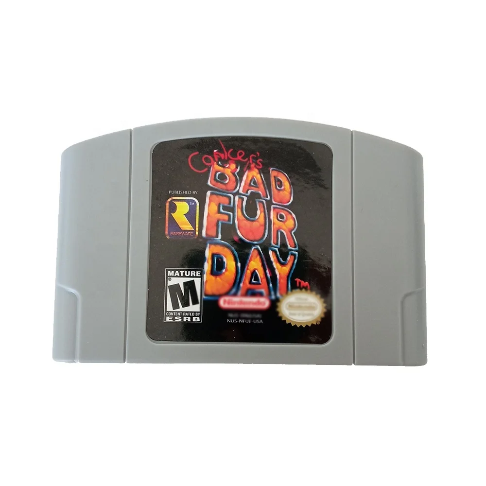 conker's bad fur day reproduction cart