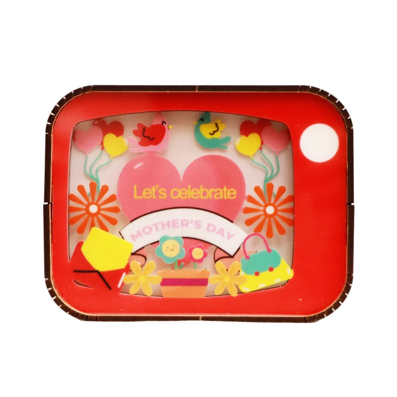 Geschnitzte Holz-Schreibtischlampe, 3D-Nachtlicht, individuelle Holzrahmen, luxuriöse Wohnraumbeleuchtung, Geschenkartikel für Schlafzimmer und Büro