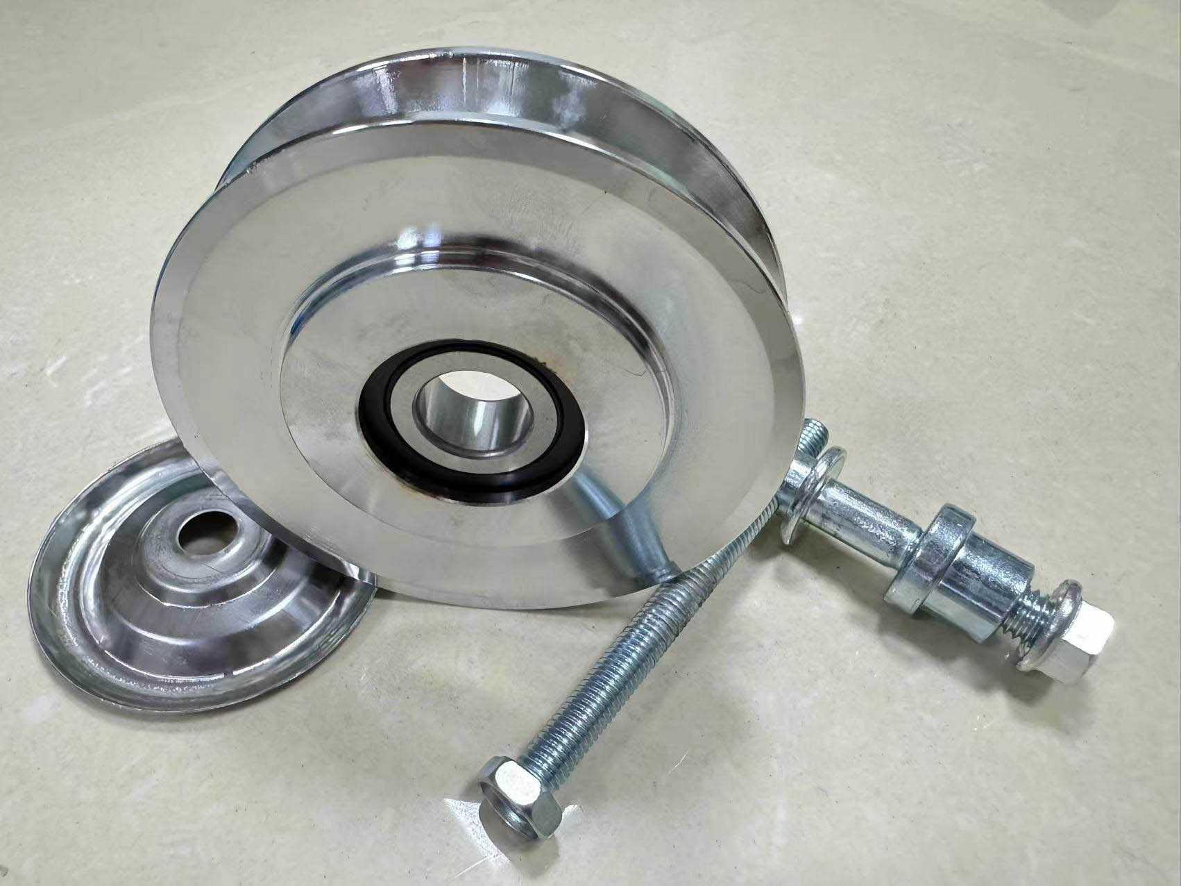 High Quality ZX200 Air Conditioner Excavator Belt Tensioner Pulley