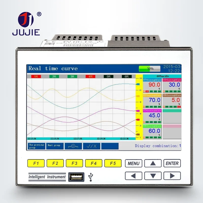 16 Channels Real Time Data Logger with Modbus USB Multi Channel USB Data Loggers Industrial
