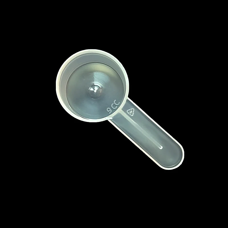 Clear Measuring Spoon 9ml/9cc Mini Spoon Plastic Spoon for Power/liquid