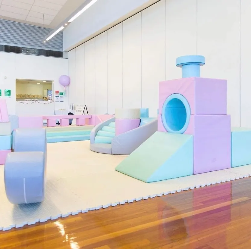 Bettaplay White Set Indoor Kids Toddler Soft Play Equipment For Rental