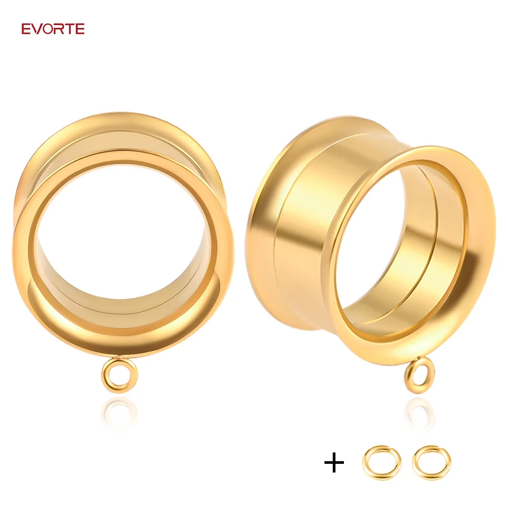 Evorte Wholesale Diy 316l Basic Stainless Steel Ear Weights Ear Plug