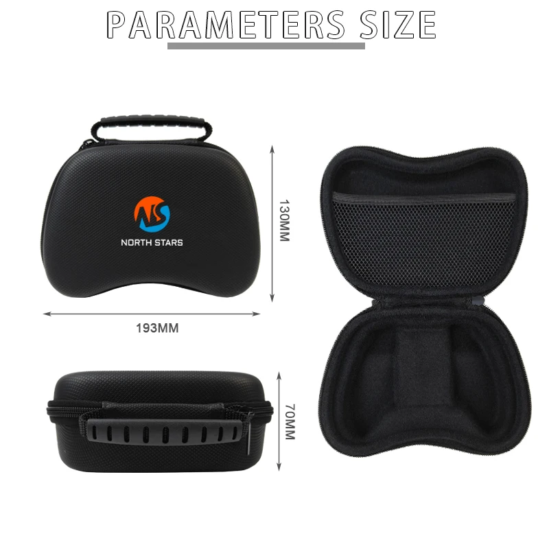 Custom Portable Travel EVA Tool Hard Case Bag Headset Accessories Organizer EVA Case  For PS VR2 PS5 VR manufacture