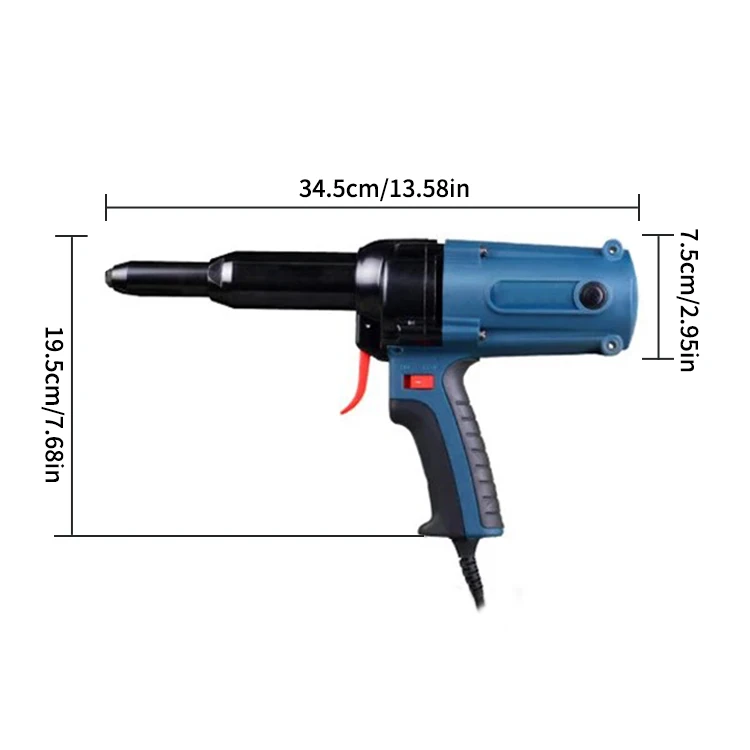 High Quality Tac500 3.05.0mm Electric Rivet Gun Professional Not Stuck
