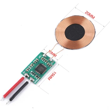 Custom Small Coil Wireless Receiver Module With Qi Wireless Charger 5v ...