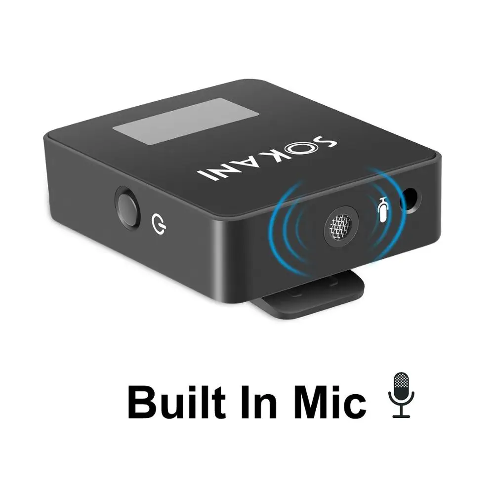 SOKANI TINY ワイヤレスマイク Amazon.com : Sokani Tiny Twin 2X Transmitter and Receiver