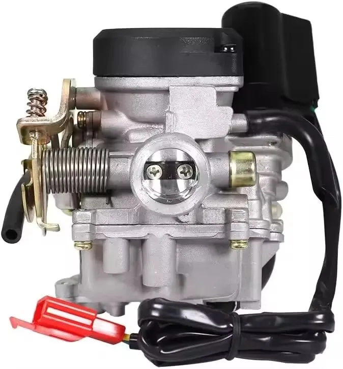 Carburatore 18mm Per Scooter 50cc 4 Tempi GY6, Con Filtro Aria E Candela, Nuovo