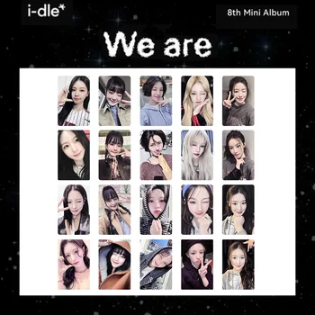 5Pcs/Set KPOP I-DLE We Are Album Photocards Soyeon Miyeon Shuhua