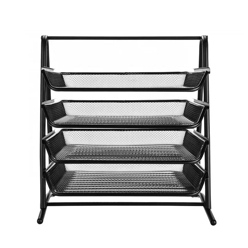 
 JieFa слои чистый современный другое хранение канцелярские принадлежности для офиса металлическая сетка стол органайзер для офиса  