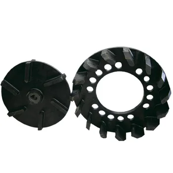 Rotor and stator of high quality rubber polyurethane impeller cover flotation machine