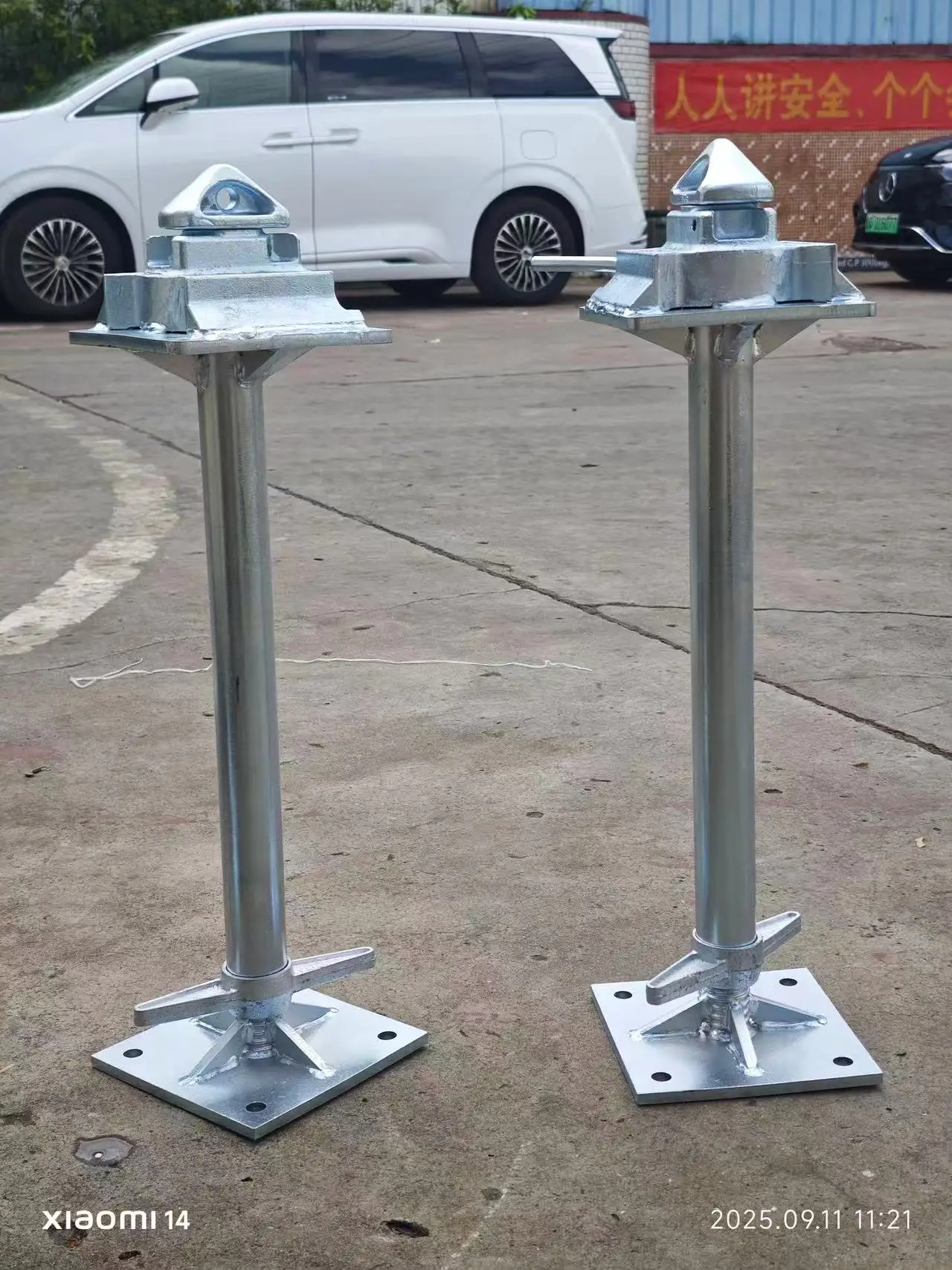10 Tons Rigid Steel Adjustable Hot Dip Galvanized Shipping Container ...