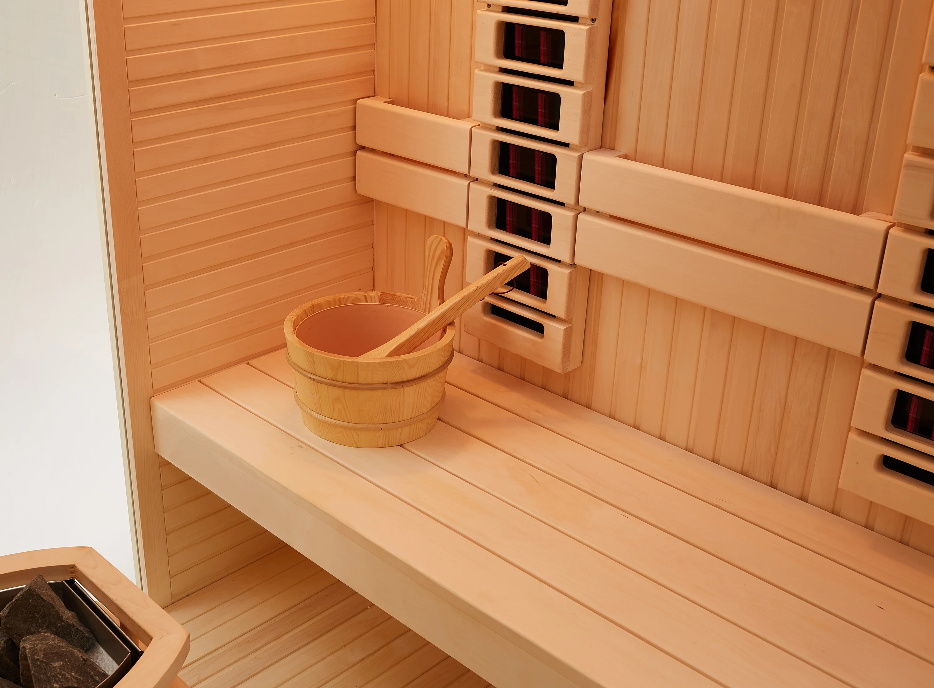 MEXDA 5-6人屋内遠赤外線サウナルームホテルホームサウナビッグ