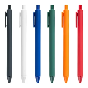 Premium Quality Custom Logo Ballpoint Pens 1.0mm Tip Smooth Writing for Advertising Promotional and School & Office Supplies