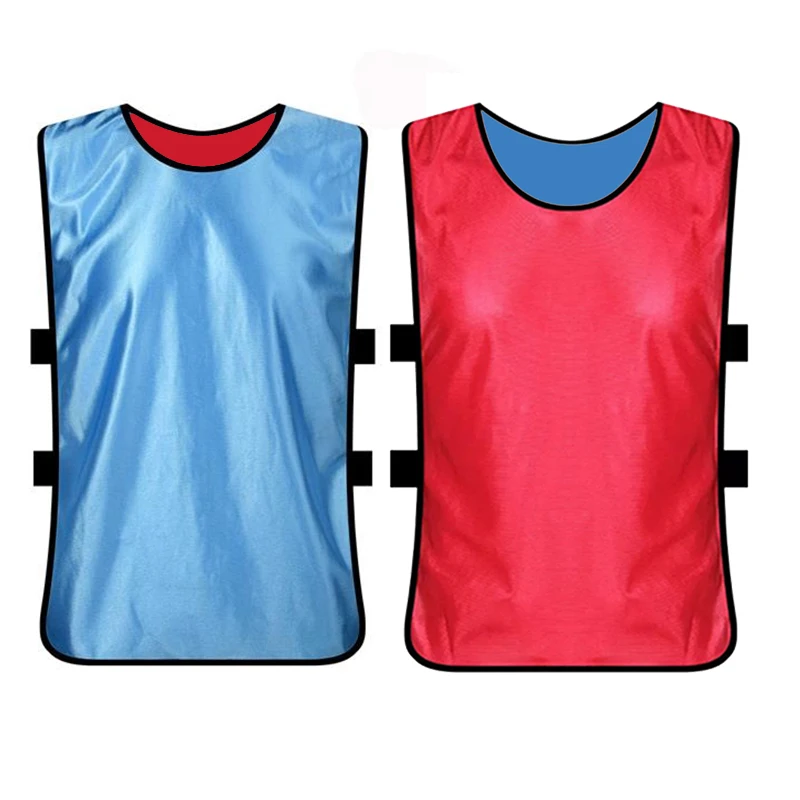 Wholesale ActEarlier Blue White Numbers Vest Reversible Basketball Bibs  Soccer ball Pinnies Football Vest Blank Reversible Training Vest From  m.