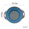Small round blue
