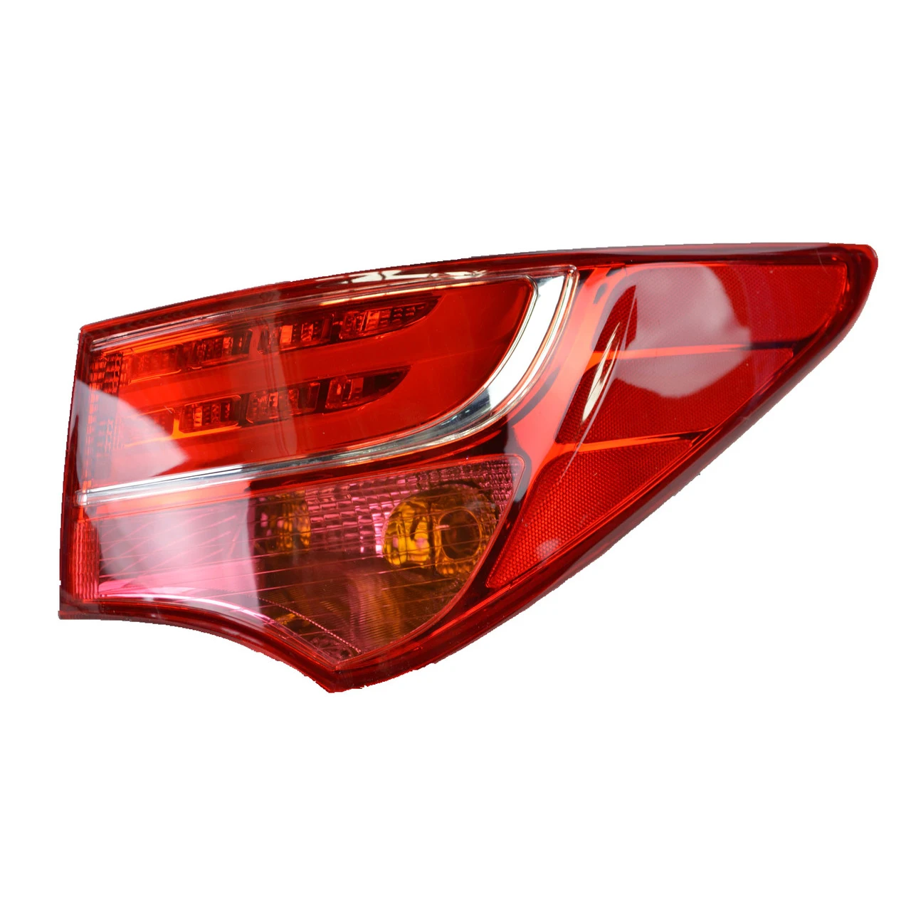 LED Outer Taillamp Stop Rear Brake Lamps for Hyundai Santa 2013 2014 2015  2016 Fe Tail Reversing Light Taillight 92401-2W100