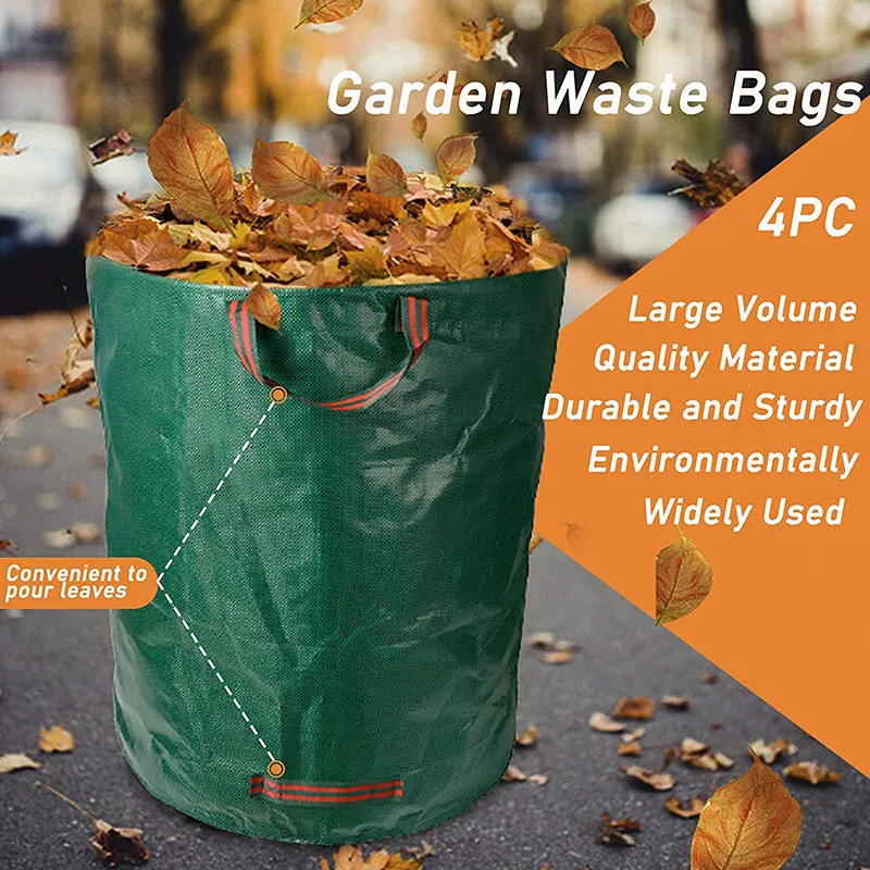 1pc-Garden Waste Bag Reusable Gardening bag