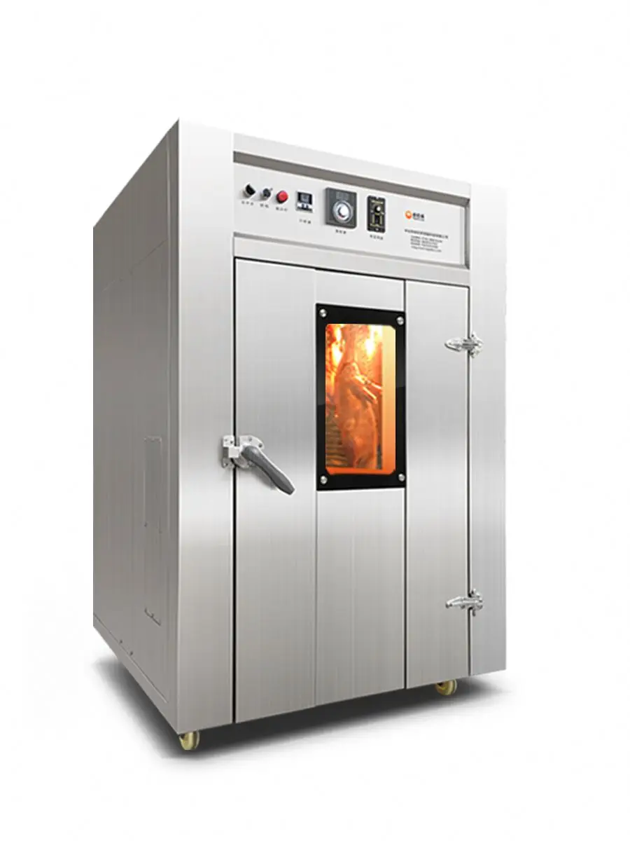Commercial Gas Transport Pig Roaster Automatic Rotating Pig and Sheep Oven Intelligent Whole Pig Oven