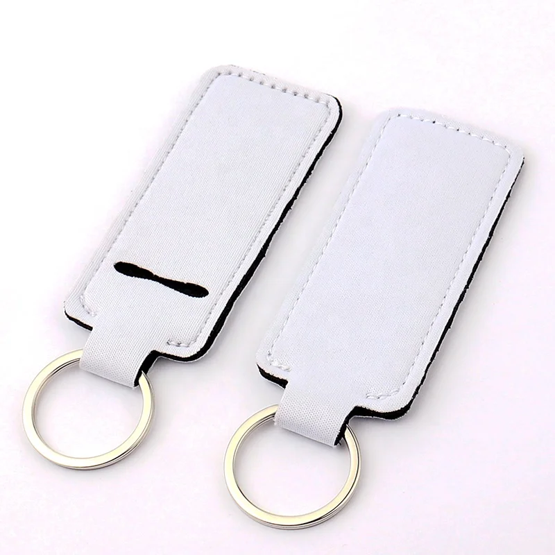 Customized Keychains Promotional Neoprene Lip Balm Holders