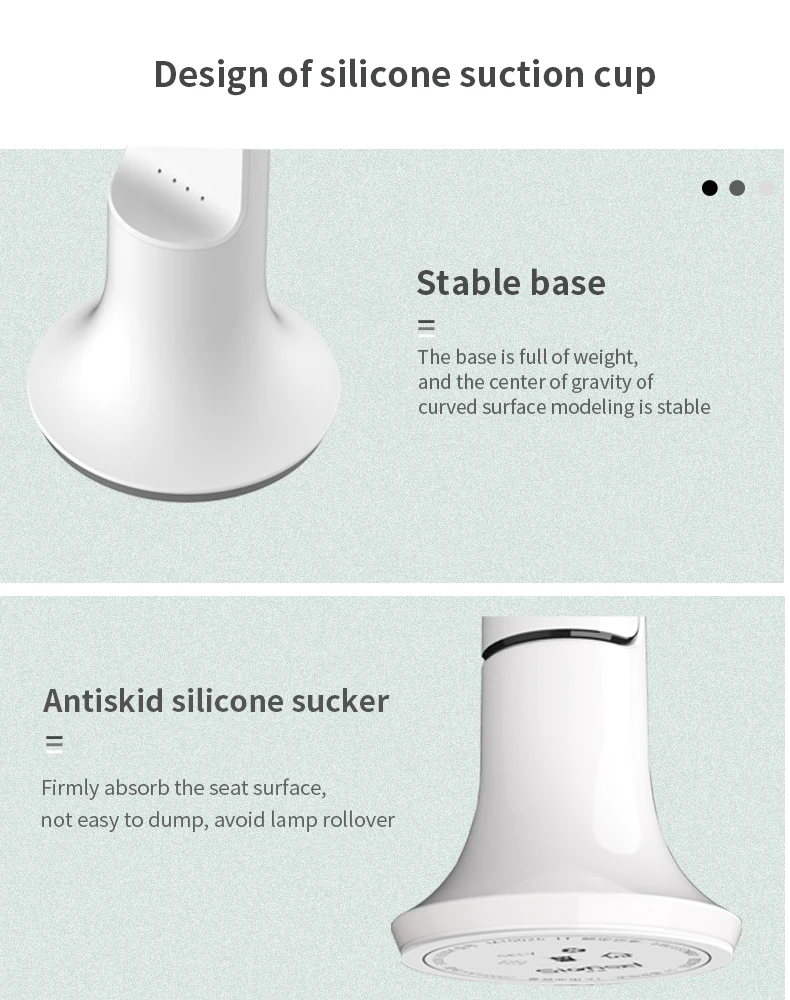 New Design Modern Children Reading LED Desk Lamp In Study USB Rechargeable Table Lamp