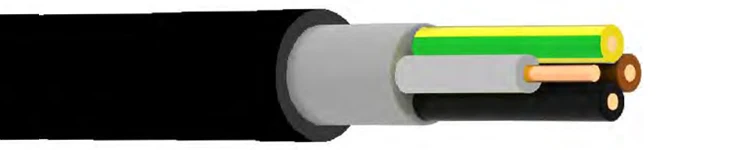 Pp00 Cable PP00-A/PP00-A-Y 0.6/1kV 4x240 Mm² 0.4KV 4x95mm² 0.4KV Cable PVC ...