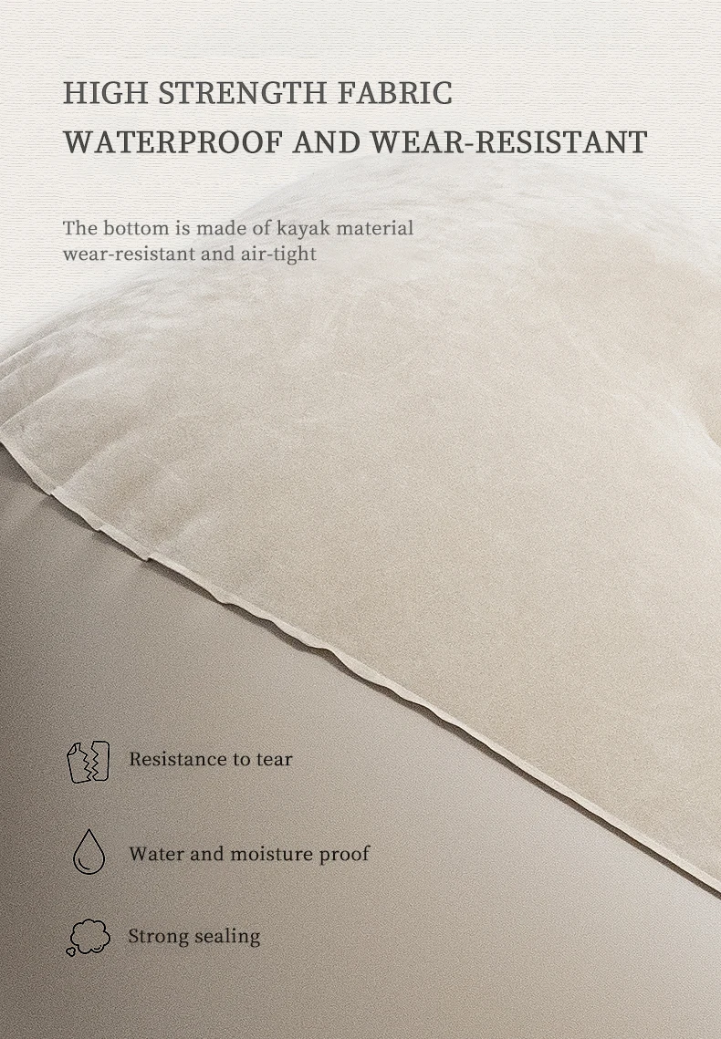 High Quality Inflatable Lounger Camping Lazy Bag Air Sofa For Beach