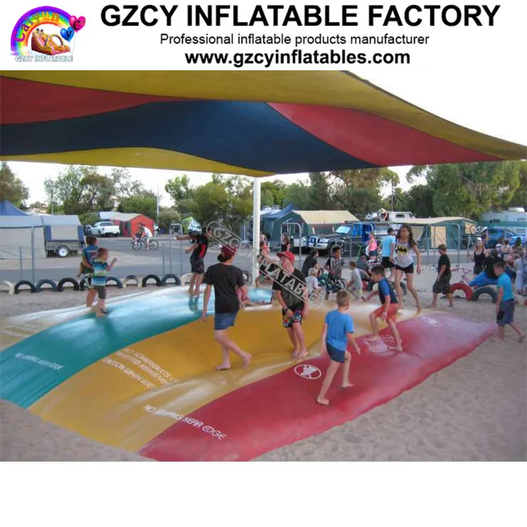 Outdoor Inflatable Jumping Pillow on Land Inflatable Kangaroo Jumper Pillow  for Sale