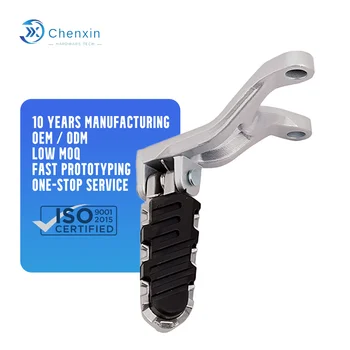 Folding Pedal Motorcycle Modification Accessories Aluminum Alloy Custom Machining Service CNC Manufacturing Foot Pegs