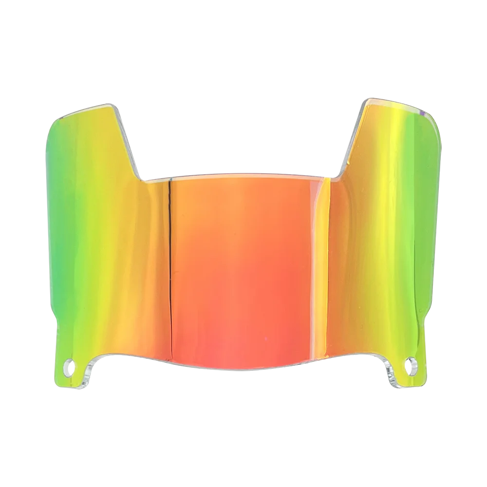 Universal Fit Custom Mini Football Helmet Visors With Clips For