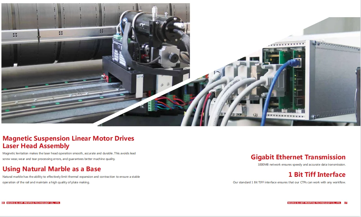 Large Format Infrared Thermal Laser Ctp Plate Making For Offset ...