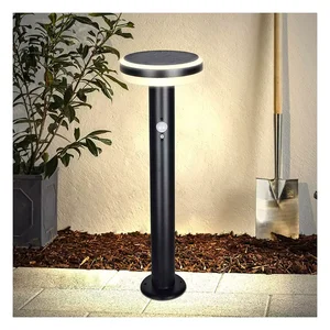 Vertak Courtyard Solar Landscape Lawn Light for Garden Pathway Economy Exterior Smart Lawn Lamp
