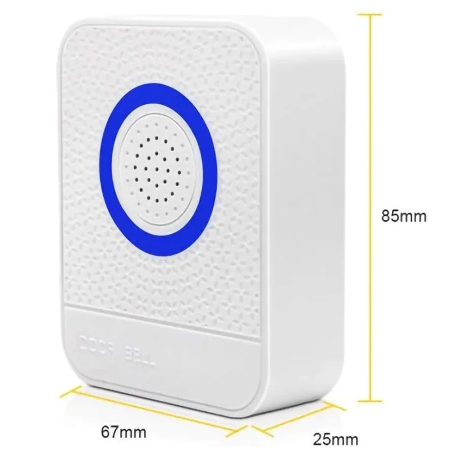 DC12V Wired Doorbell Chime Access Control System External Loud Door Bell Ding-dong Ringtons