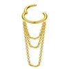 Tassel three chains-gold