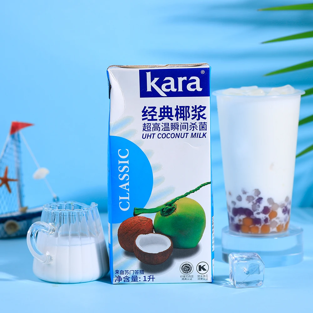 1l Indonesia Classic Kara Coconut Milk Coconut Cream 100 Pure Natural