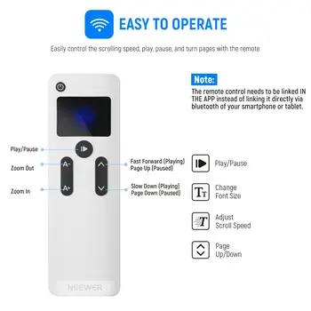 Recording Video and Audio Tv Prompter Hd Display NEEWER X12 Aluminum Teleprompter With RT-110 Remote Control detail image