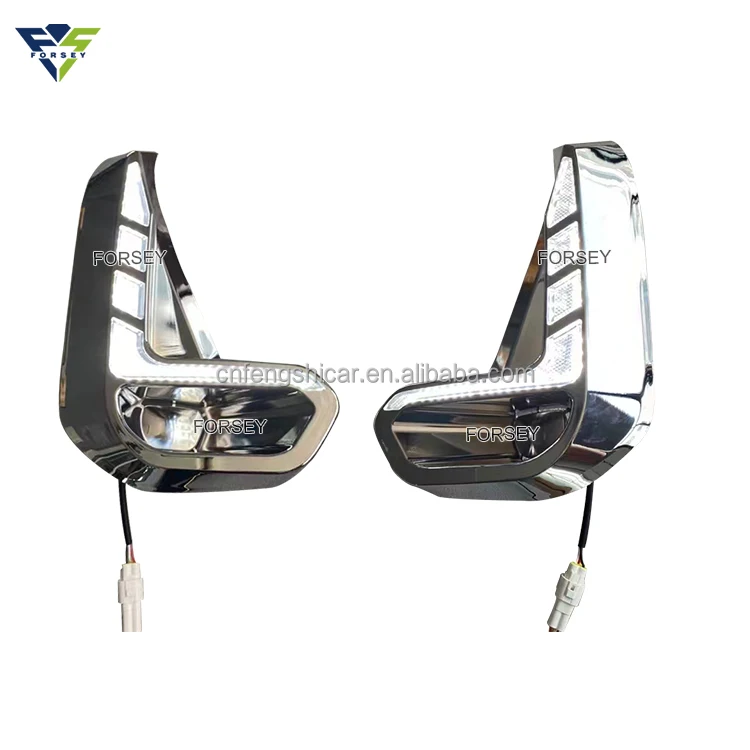 Hilux Revo 2020 2021 2022 2023 Car Front Bumper Lamp Fog Lamp Driving Light with Cover