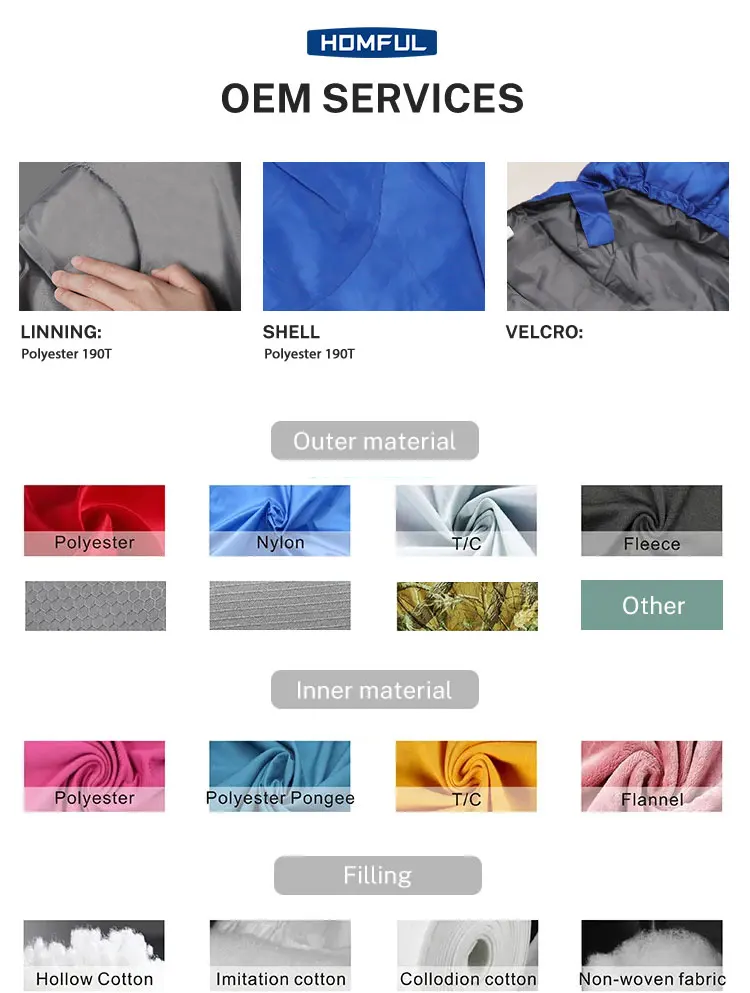 Homful Ultralight Portable Polyester Winter Outdoor Adults Compact