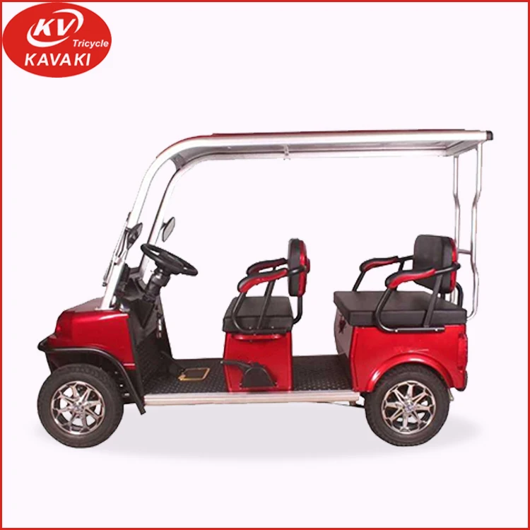 4 колеса электрический гольф-мобиль бензиновый двигатель/электрический гольф-мобиль шасси