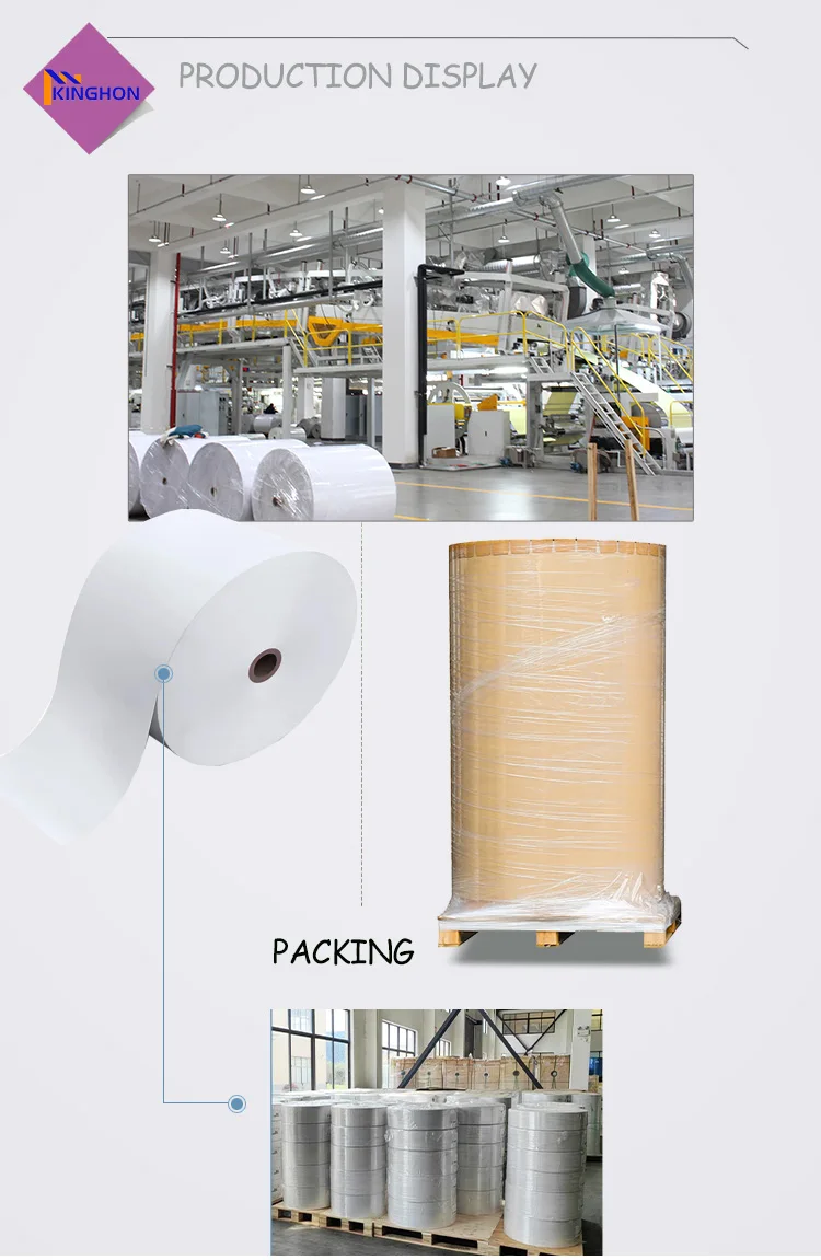 Cheap Price Cast Coated Adhesive Paper Back Slit Gloss Paper Self
