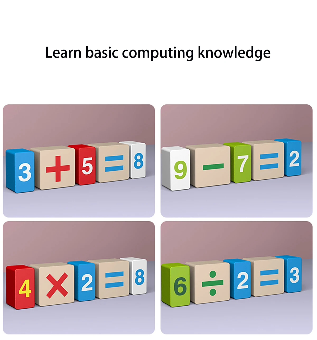 Children Educational Play Diy Mini Community And Electric Train Railway