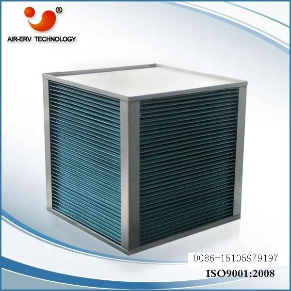 
ERA-02 plate heat exchangers core air recuperator with air ventilation system 
