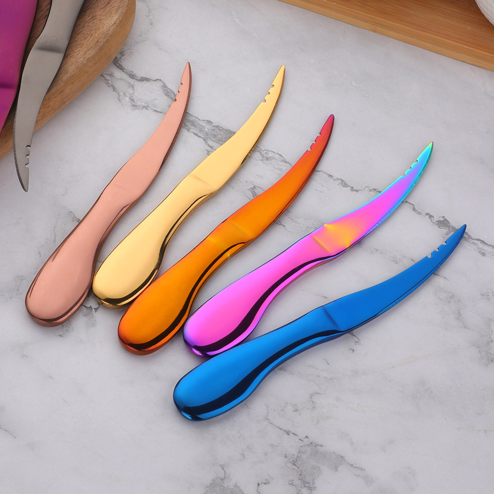 Нож для креветок из нержавеющей стали инструменты для приготовления морепродуктов инструмент для очистки креветок