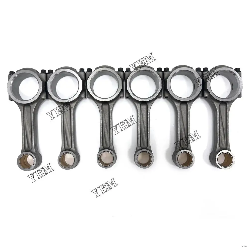 6D95 CON ROD ASSEMBLY for Komatsu Forklift Excavator & Skid Loader Engine