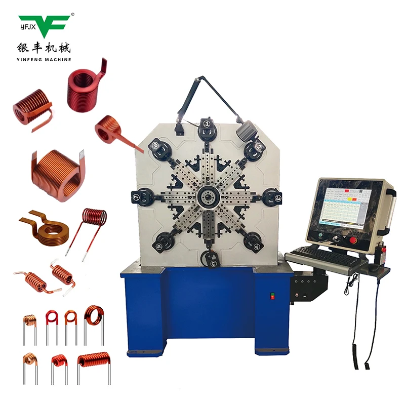 Customized Electric Conduction Linear Spring Metal Wire-form Spring Copper Enameled Wire Bending Wire Forming Spring Machine