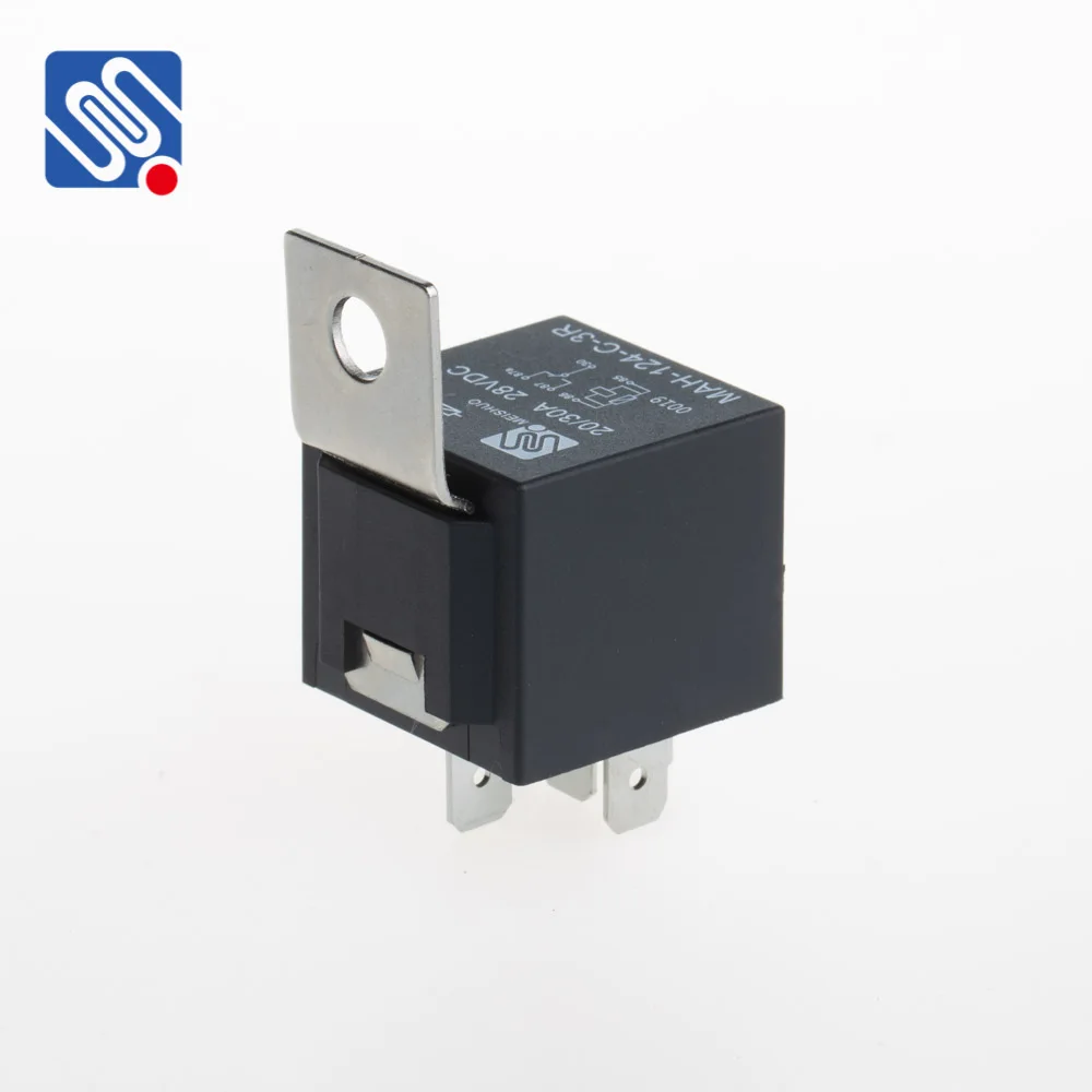 Meishuo MAH-124-C-3R с резистиром 12v 24v jd1914 rele auto relay 5 pins